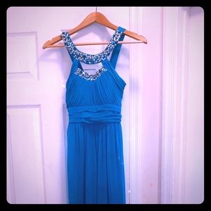Turquoise Prom Dress